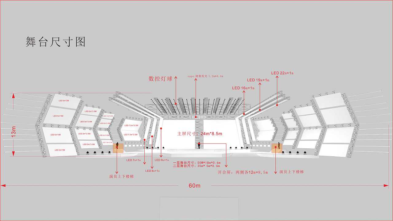 2021 oppo年会舞美设计方案 - 聚恒广告